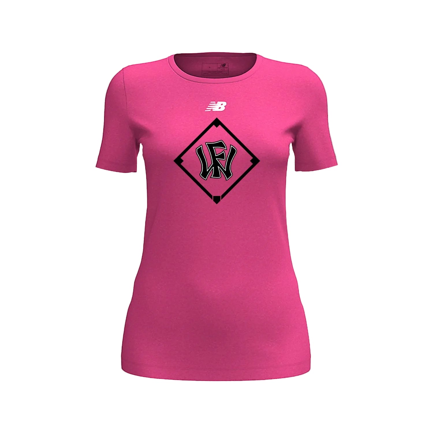 Women's Softball Cotton 50/50 Nblend T-Shirt