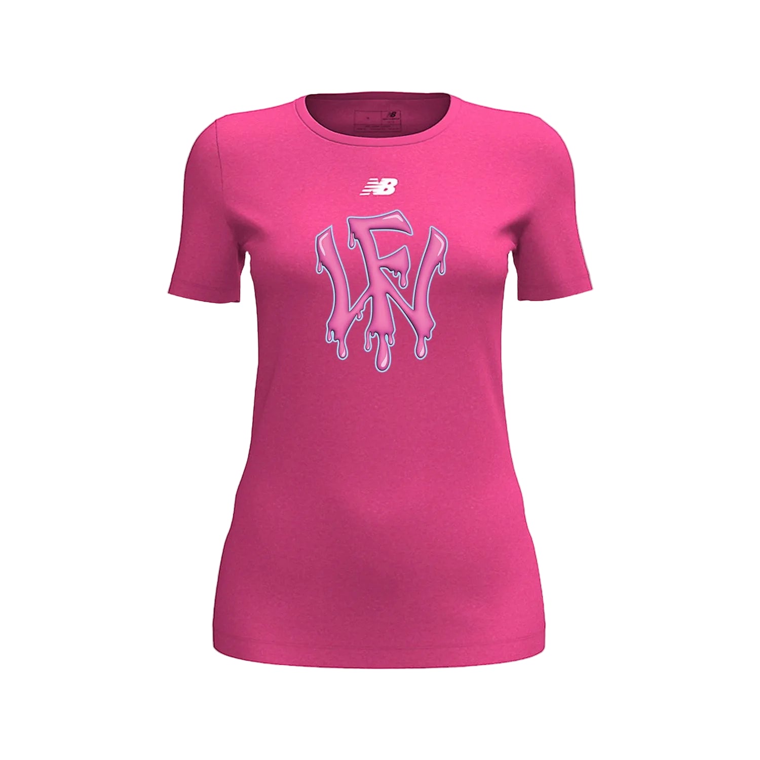 Women's Softball Cotton 50/50 Nblend T-Shirt