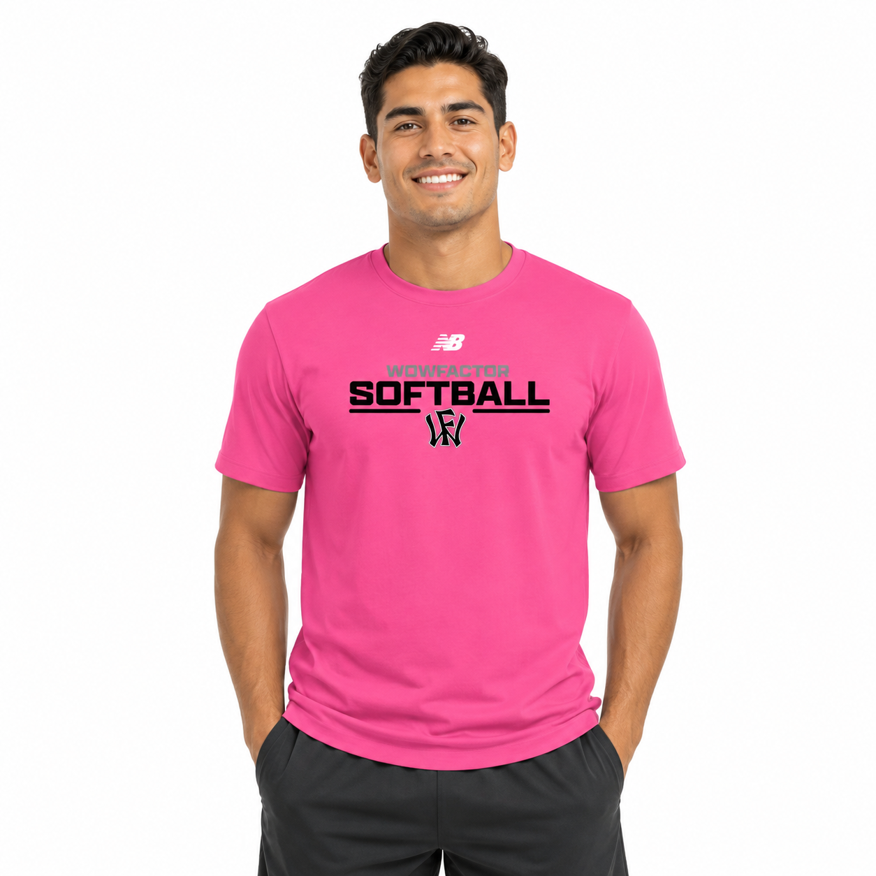Men's Softball Cotton 50/50 Nblend T-Shirt