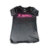 UA Ladies Baseball Pink Logo T-Shirt