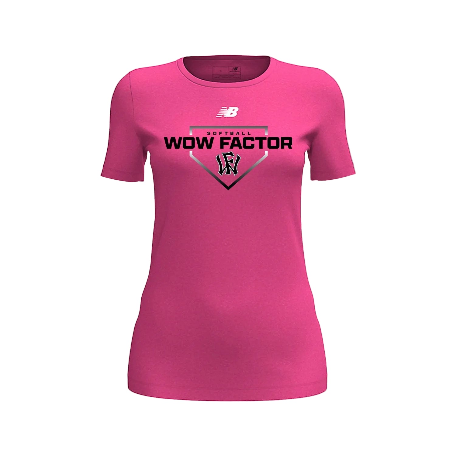 Women's Softball Cotton 50/50 Nblend T-Shirt