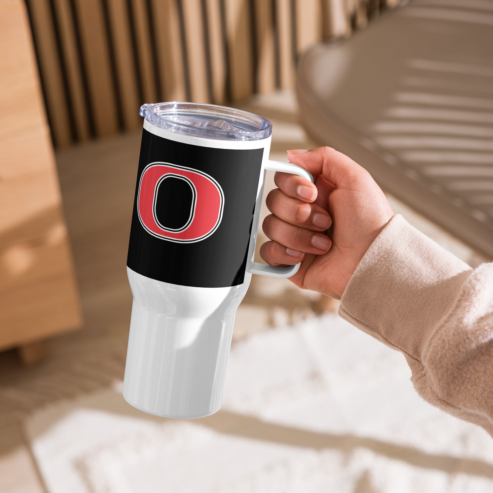 Tigers Travel mug with a handle