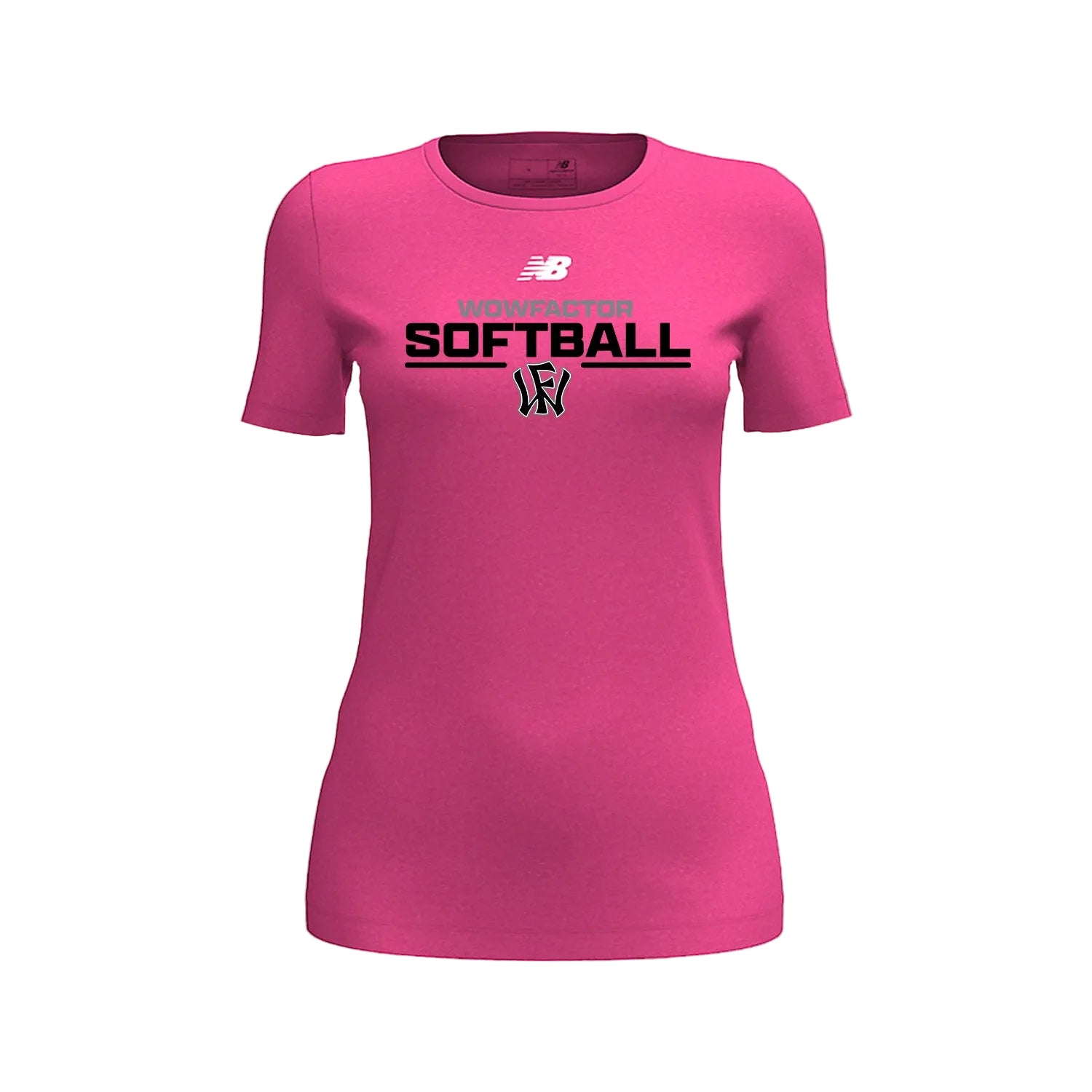 Women's Softball Cotton 50/50 Nblend T-Shirt